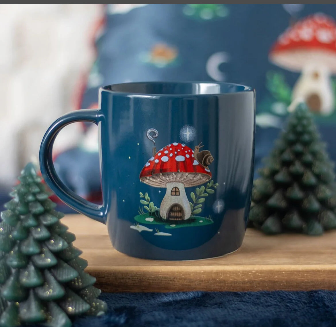 Gnomes Sweet Gnomes Mushroom Mug