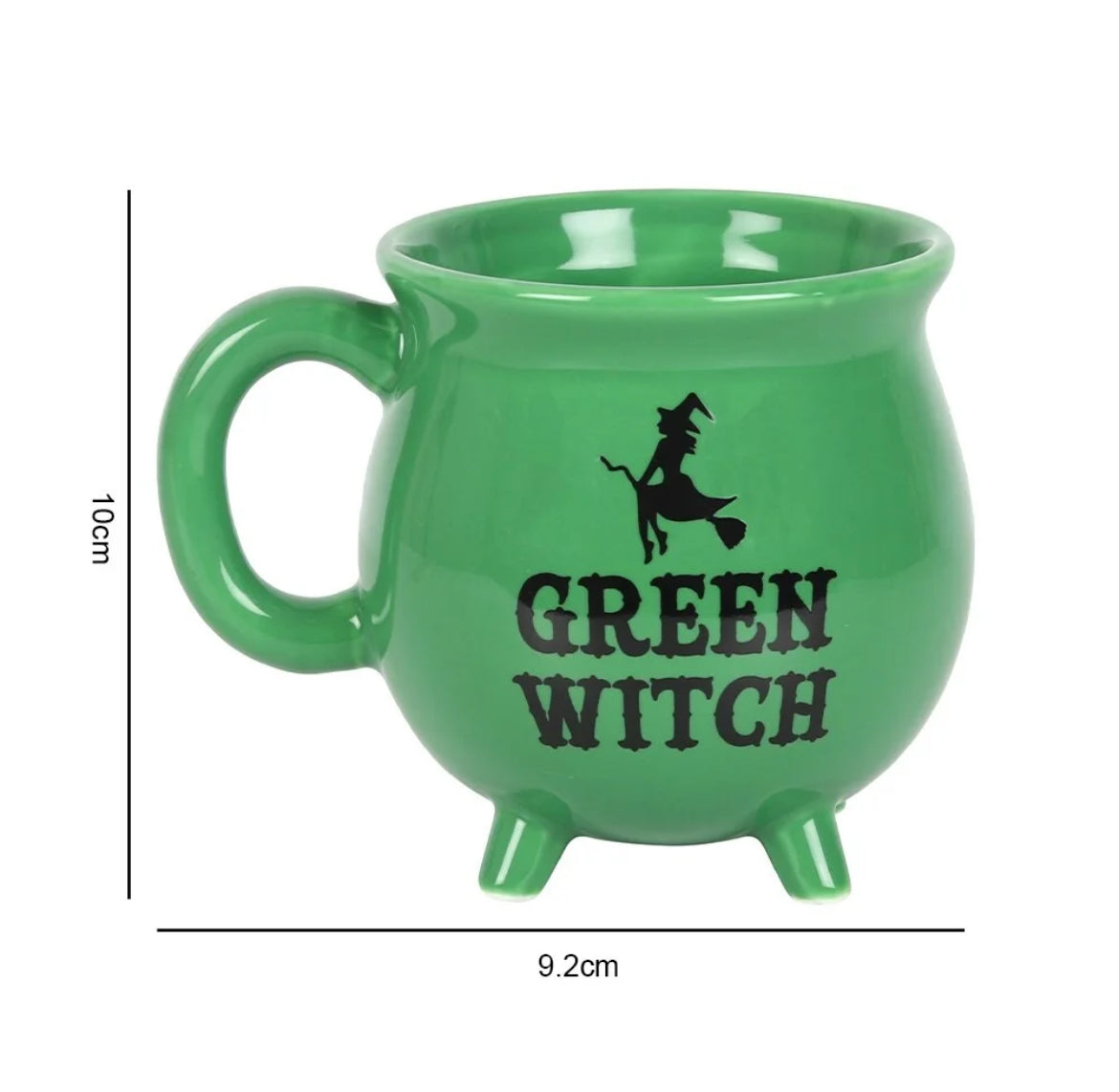 Green Witch Cauldron Mug