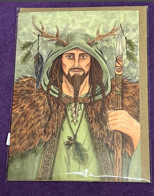 Herne greeting card