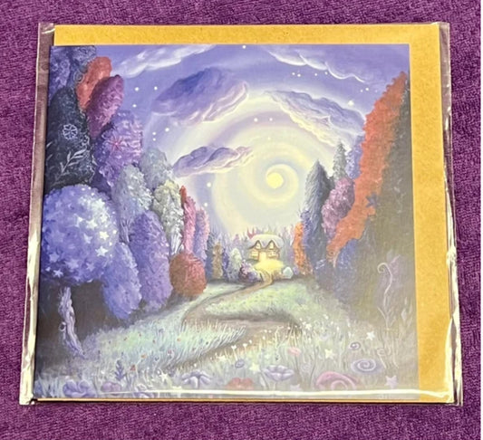Greeting card The Way Home