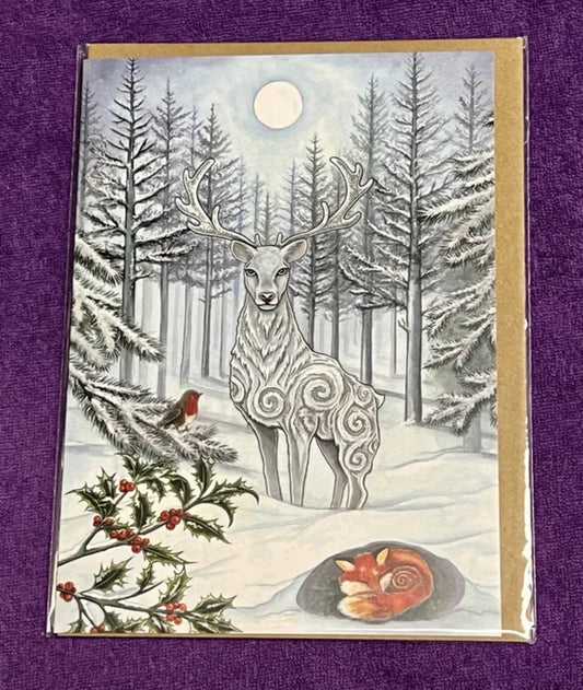 Greeting card Winter Wonder