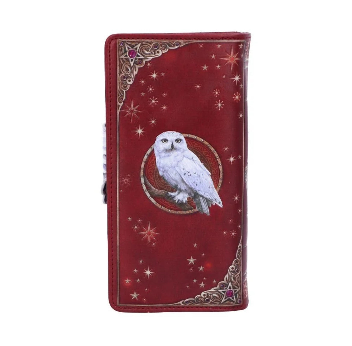 Magical flight embossed owl purse 18.5cm