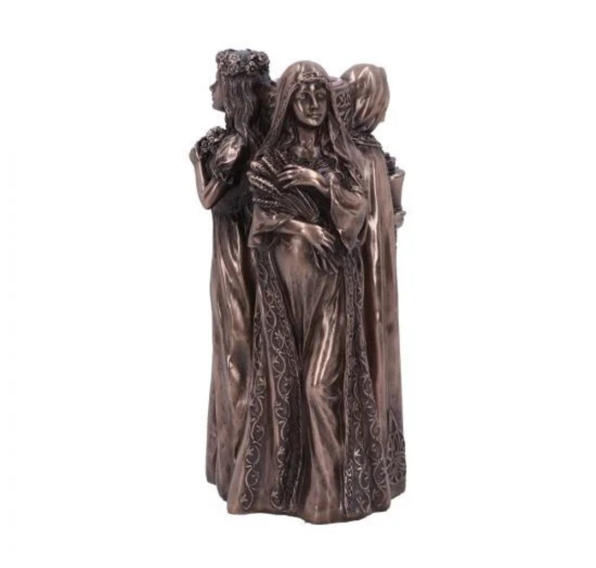 Maid Mother Crone Candle Holder 17cm