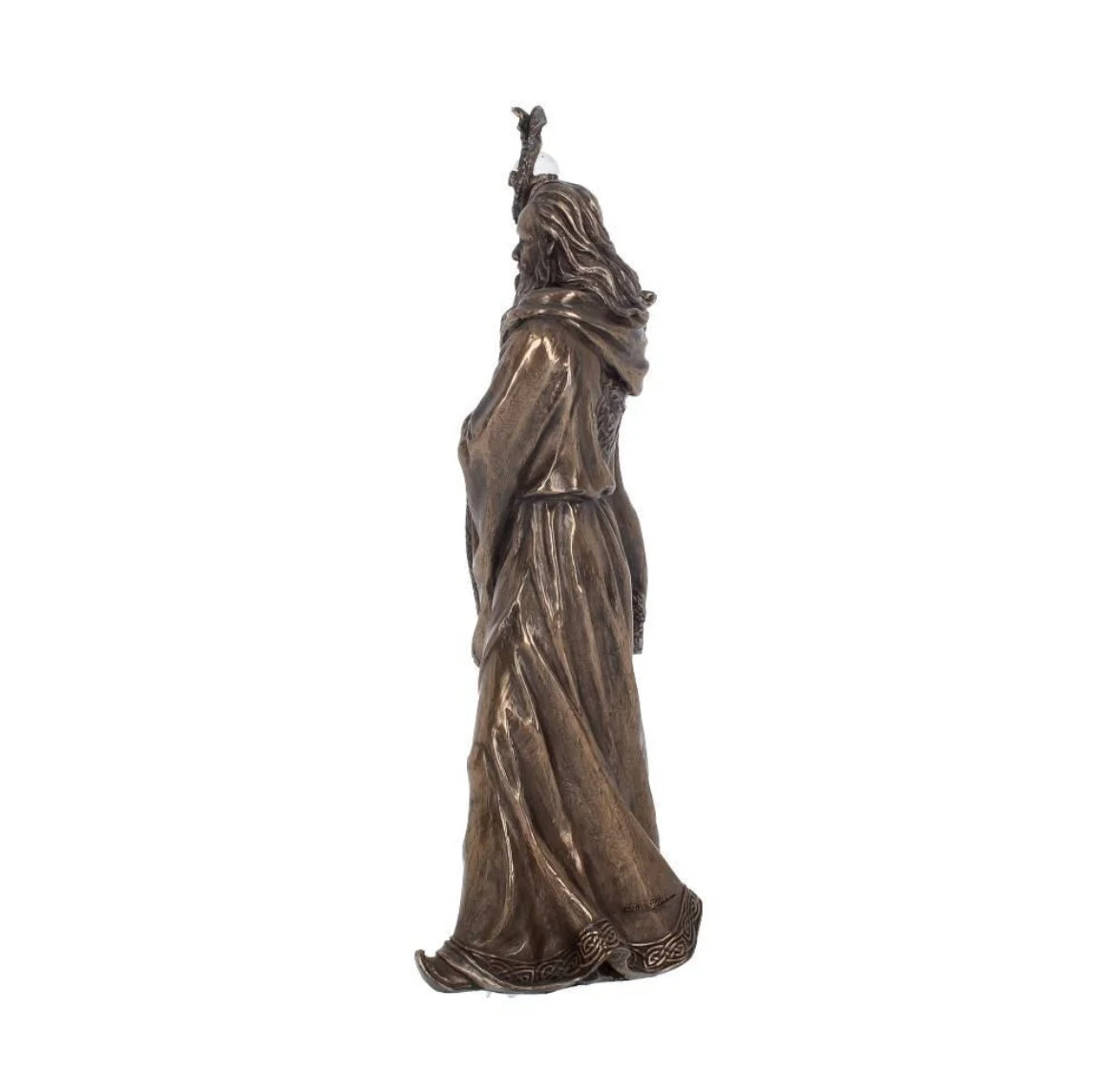 Merlin Bronze statue 28cm