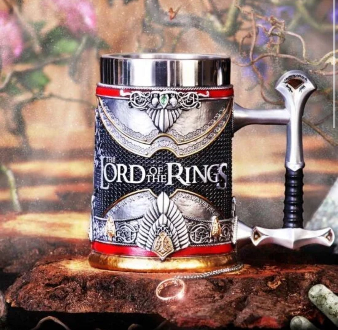 Officially licensed Lord of the Rings Aragorn Tankard
