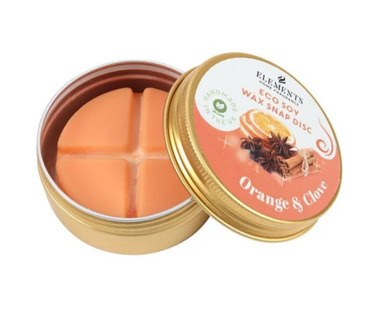 Orange and Clove Soy Wax Disc