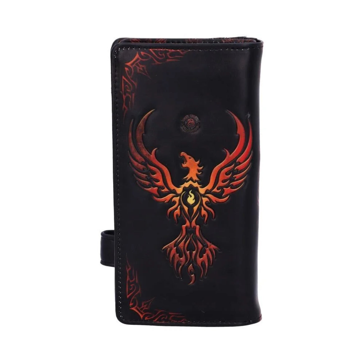 Phoenix Rising Embossed Purse 18.5cm
