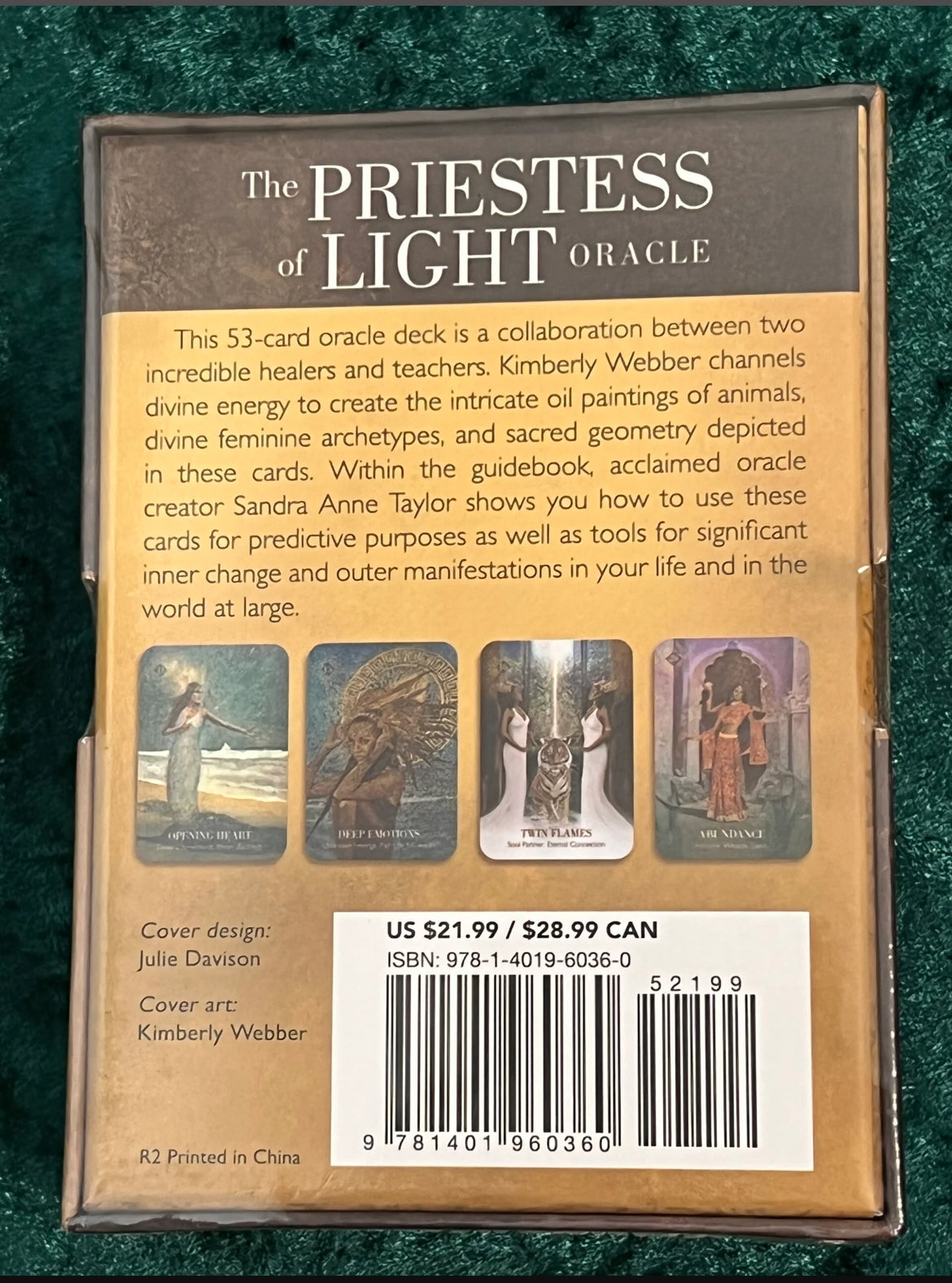 Priestess of Light Oracle, The - Sandra Anne Taylor
