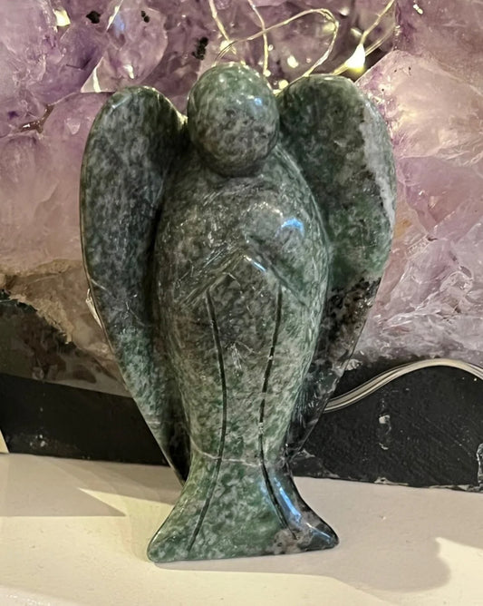 Snake Dragon Jasper Angel approx 11cm
