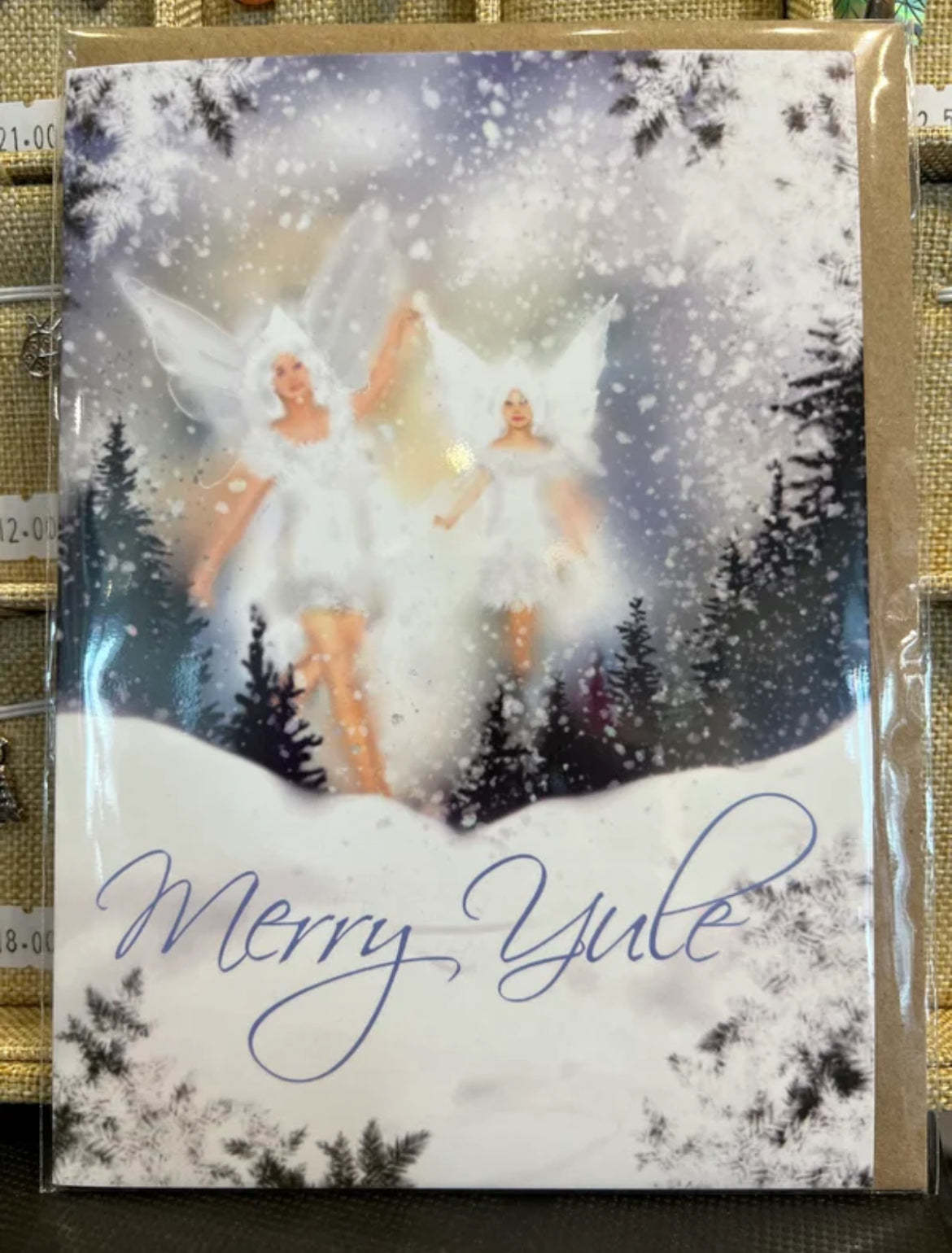 Snow Fairies greeting card