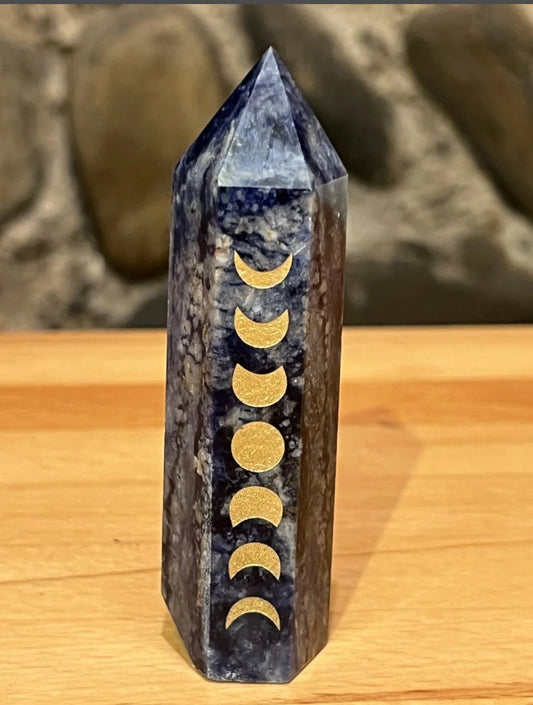 Sodalite Moon Phase Point