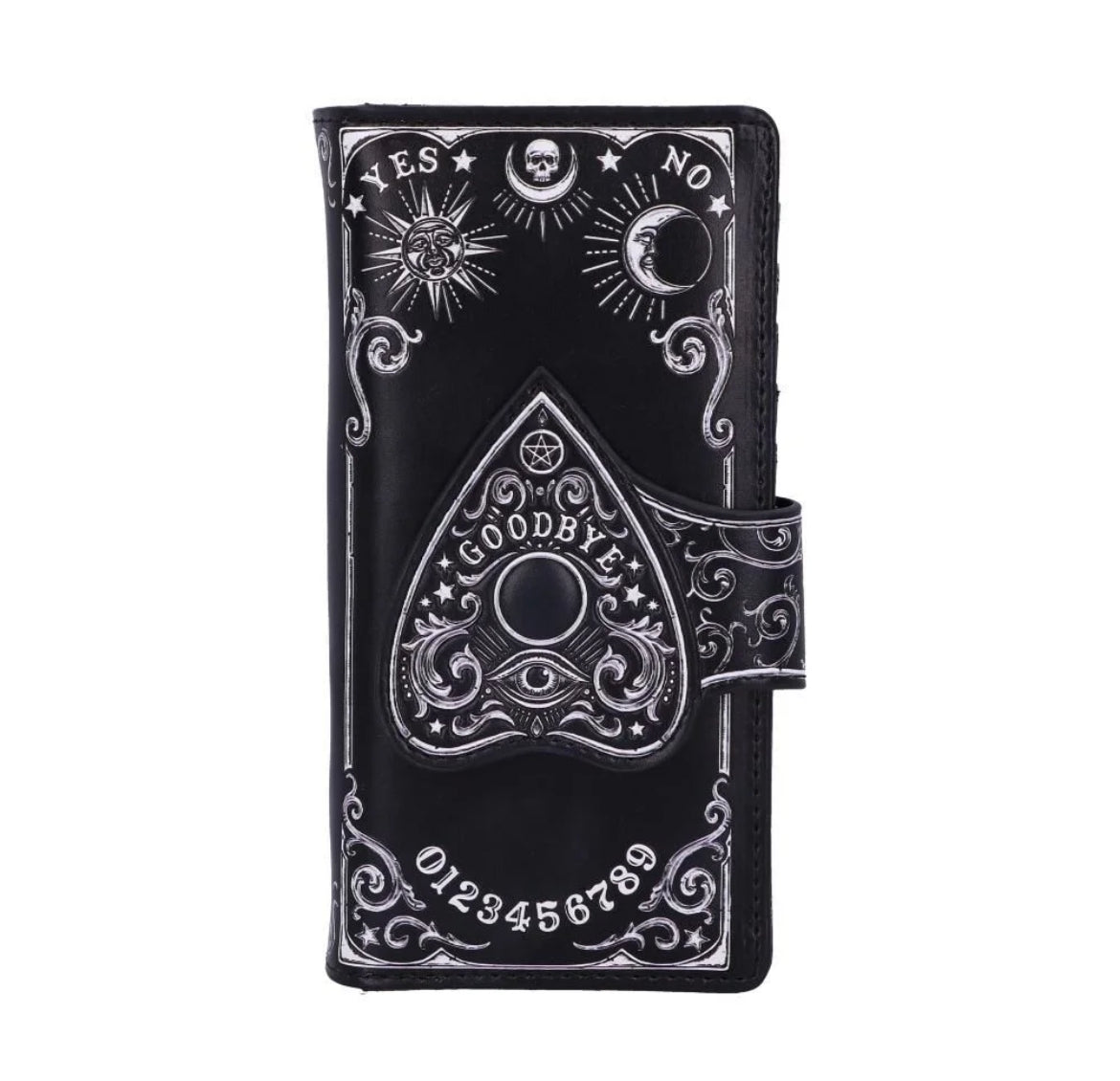 Spirit Board Planchette Embossed Purse 18.5cm