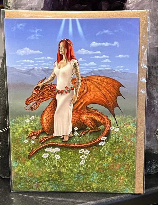 Strength greeting card