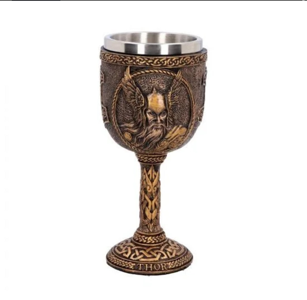 Thor Norse God of Thunder Goblet 17cm