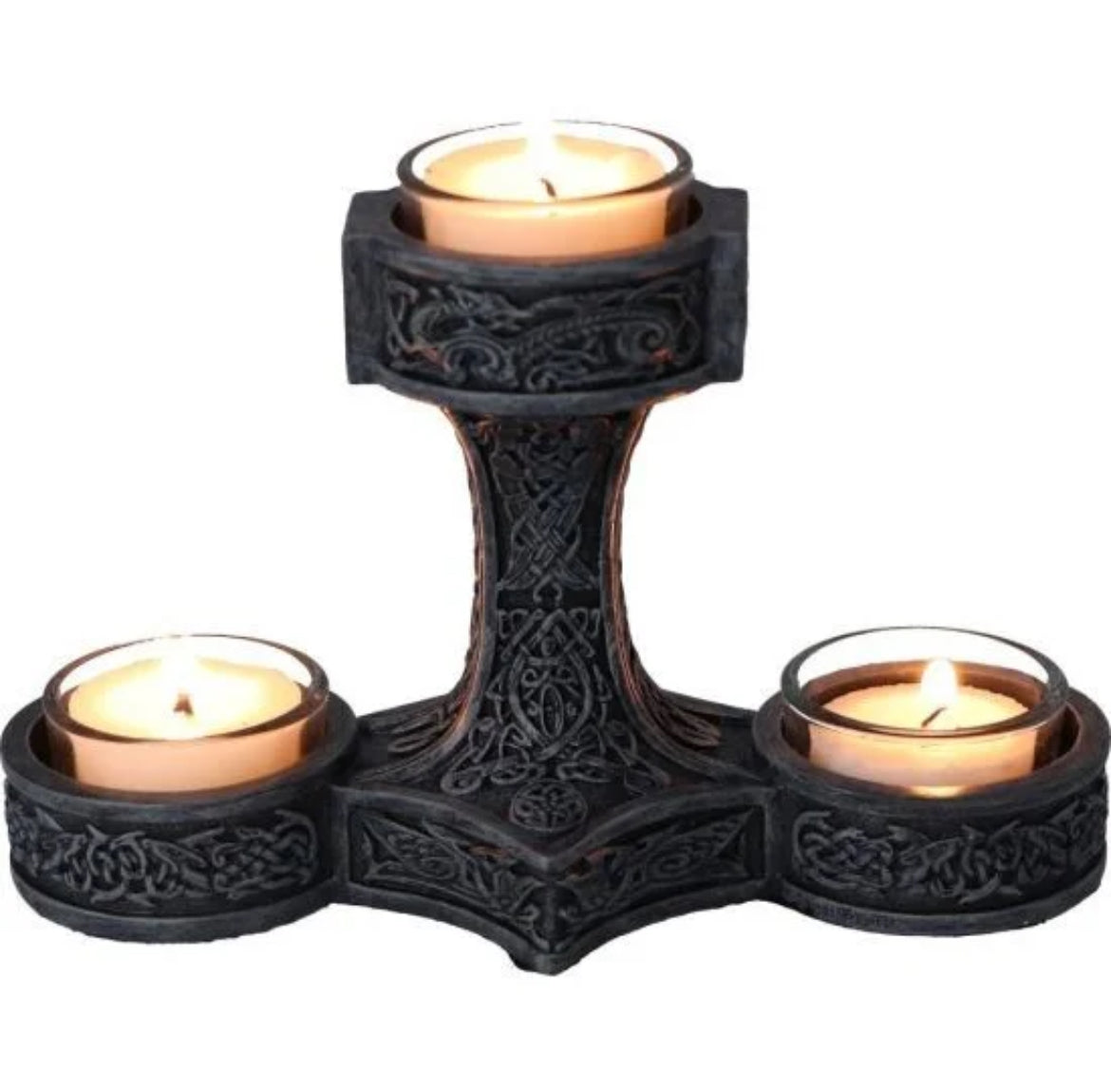 Thor's hammer teal light 18.5cm
