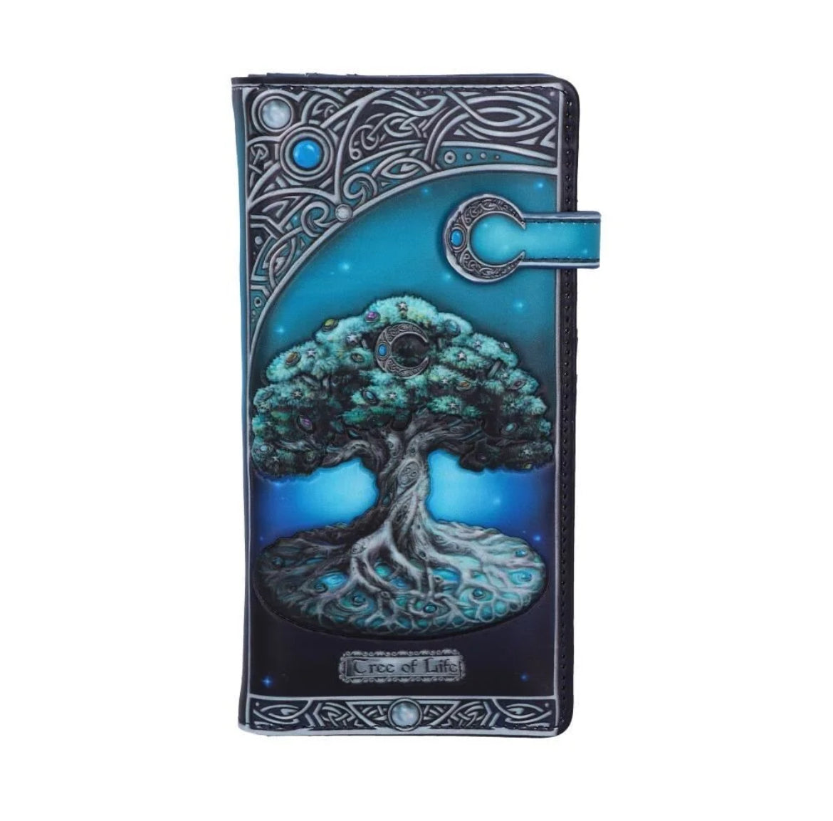 Tree of Life Embossed Purse 18.5 cm