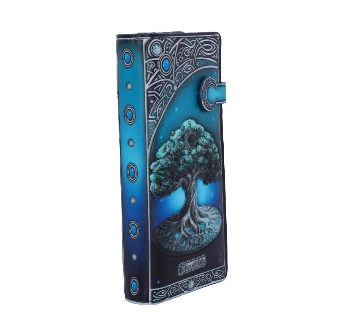 Tree of Life Embossed Purse 18.5 cm