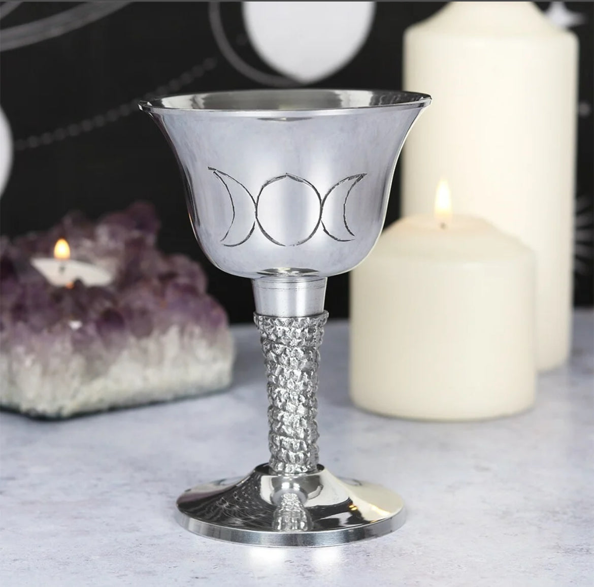 Triple Moon Chalice