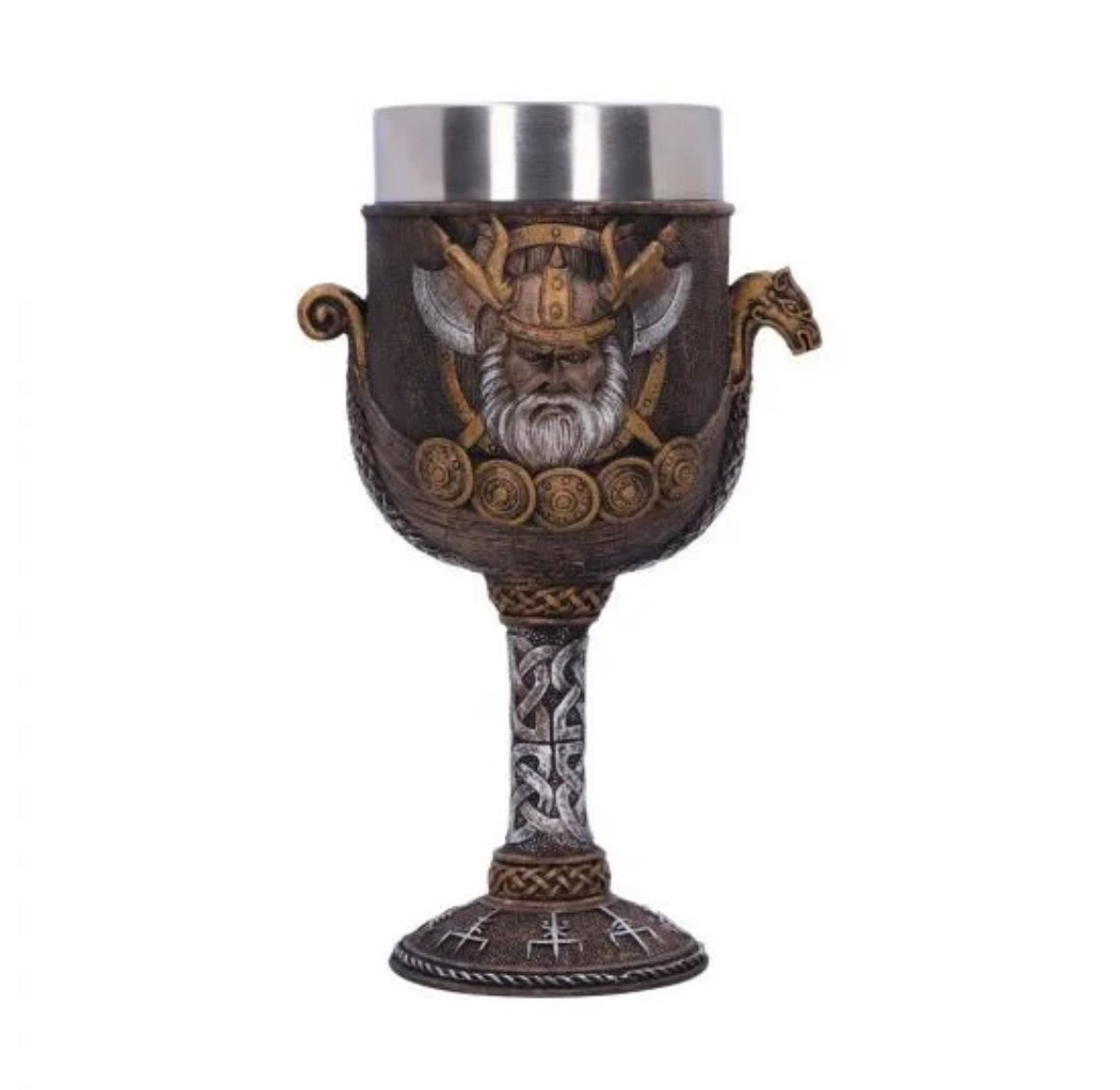 Valhalla Viking Dragon Goblet 17cm