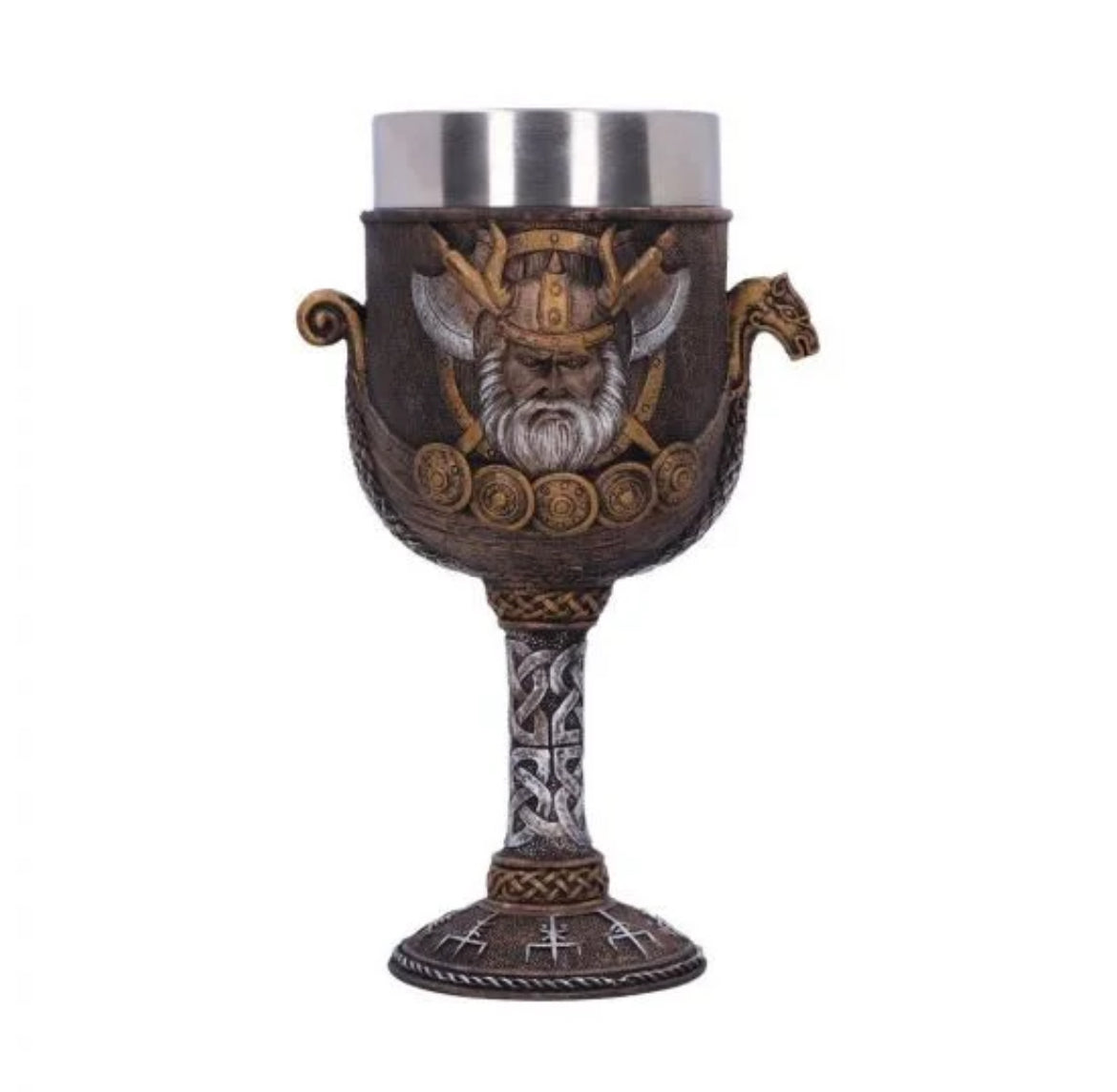 Valhalla Viking Dragon Goblet 17cm
