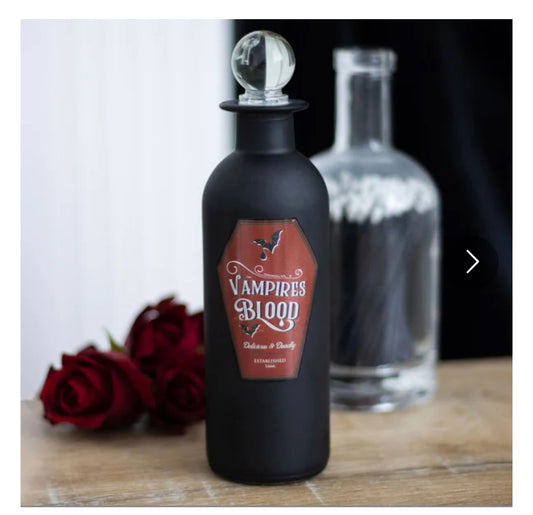 Vampire Blood Decorative Glass Potion Bottle