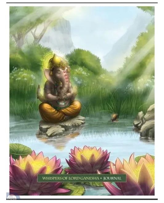 Whispers of Lord Ganesha Journal by Angela Hartfield