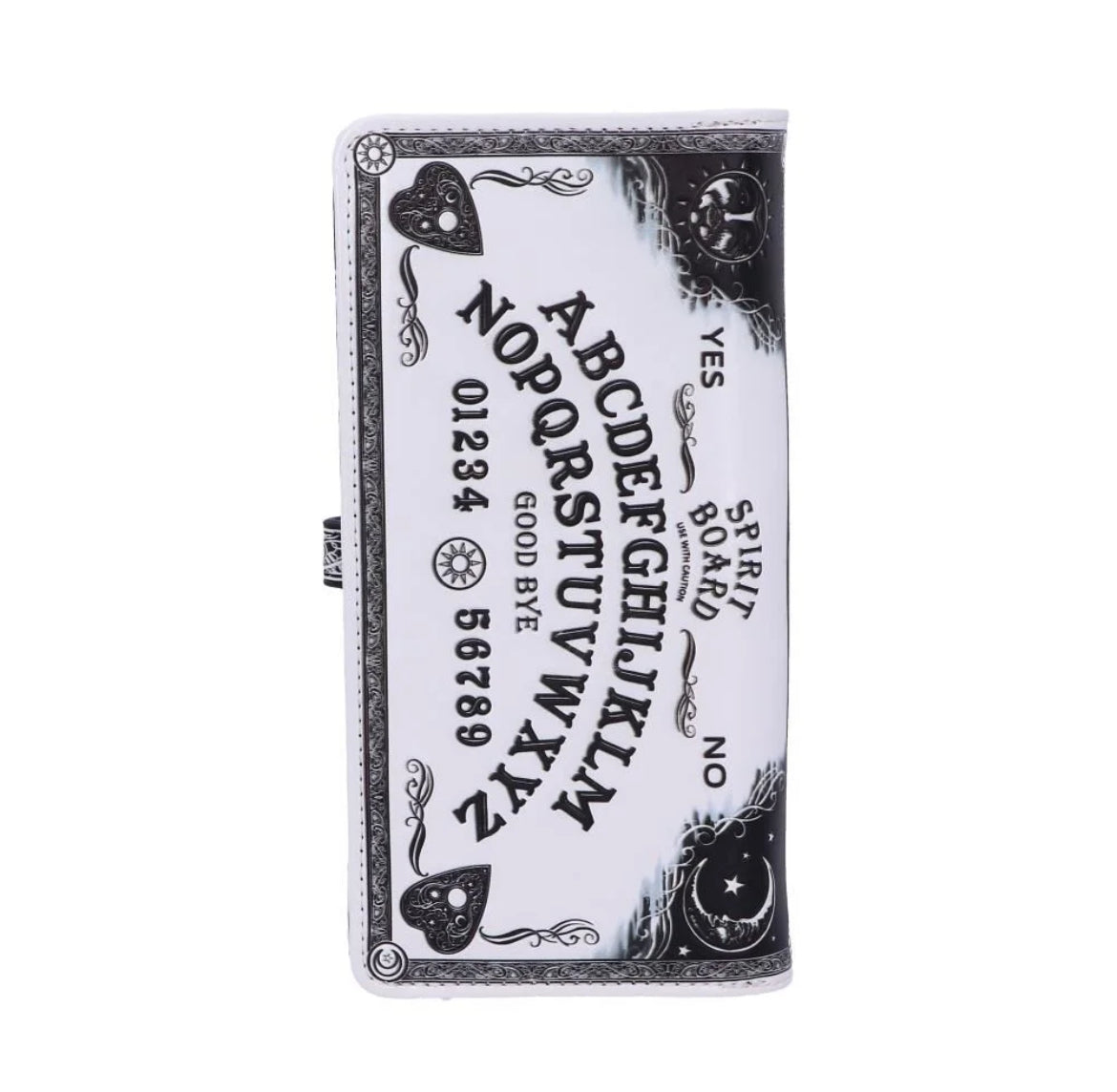 White Spirit Board Embossed Purse 18.5cm