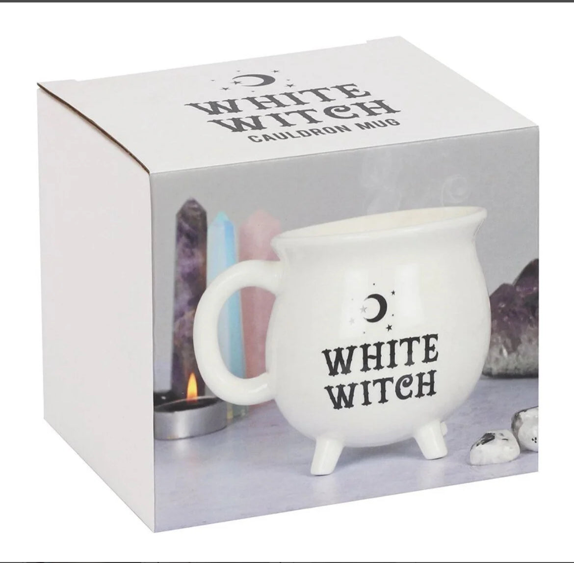 White Witch Cauldron Mug