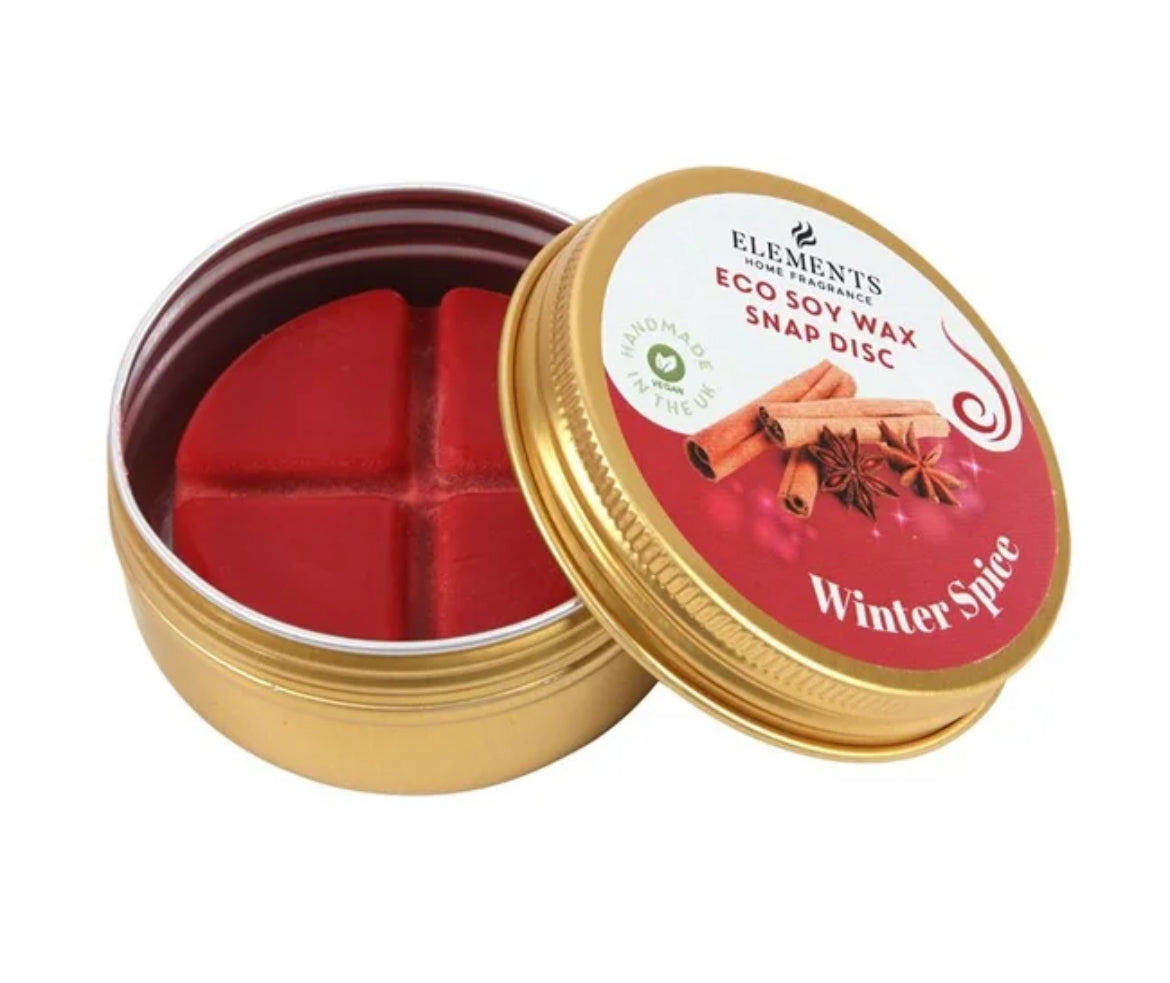 Winter Spice Soy Wax Disc