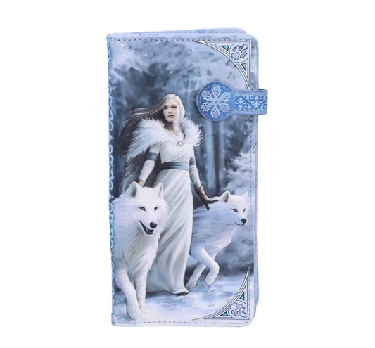Winter's Gaurdians emobossed purse. 18.5cm