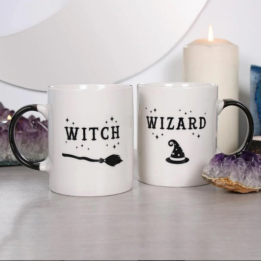 Witch and Wizard Couples Mugs