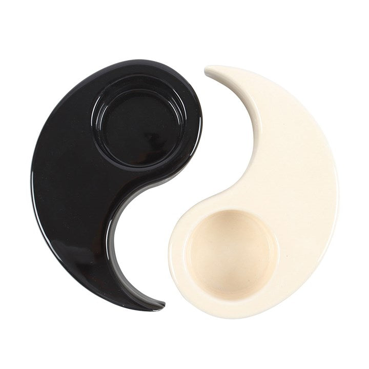 Yin and Yang Tea Light Holder