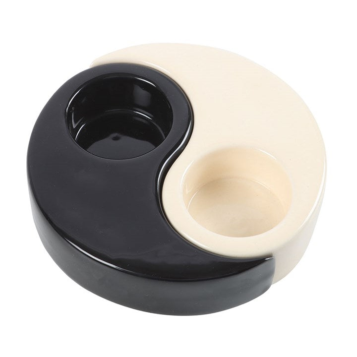 Yin and Yang Tea Light Holder