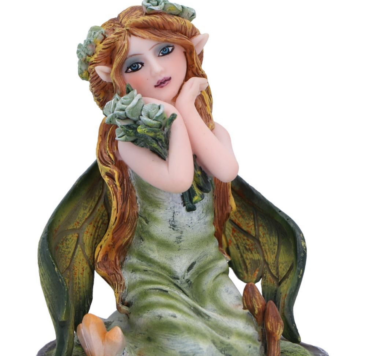 Crystal Fairy Clover Green 9cm