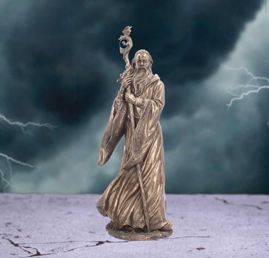 Merlin Bronze Figurine Large 47cm