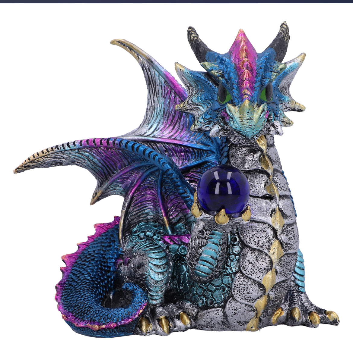 Orb Hoard Blue 14.7cm