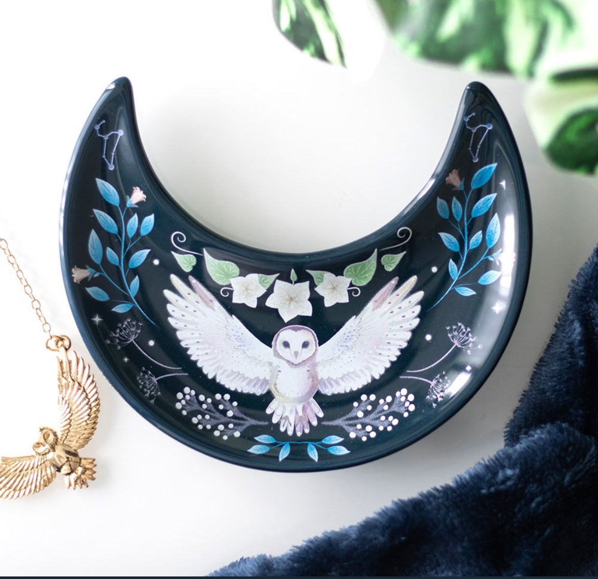 Night Flight Trinket Dish