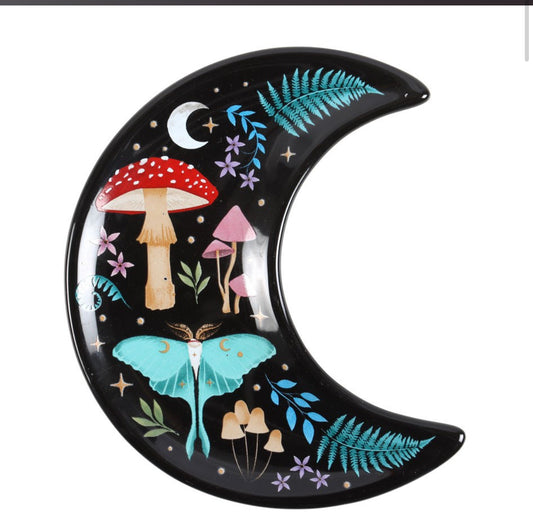 Dark Forest Ceramic Trinket Dish