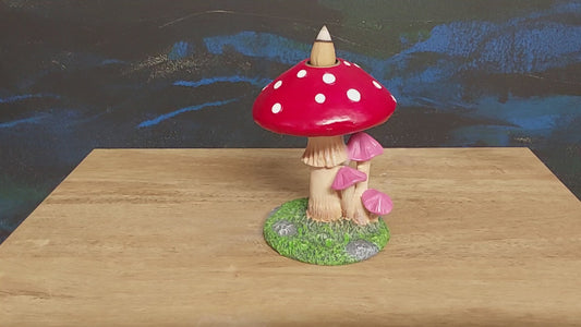Mushroom backflow burner- dark forest range