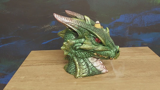 Green Dragon Head Backflow Burner