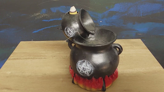 Cauldron Backflow Burner