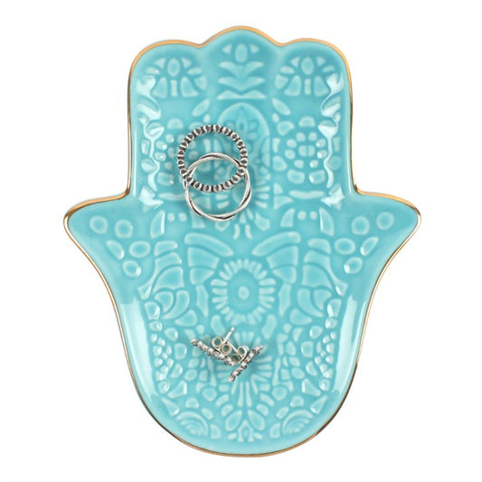 Turquoise Hamsa Hand