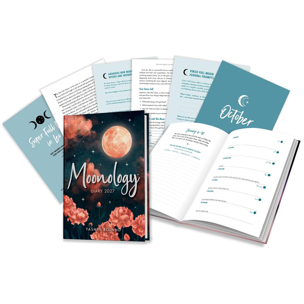 Moonology Diary by Yasmin Boland