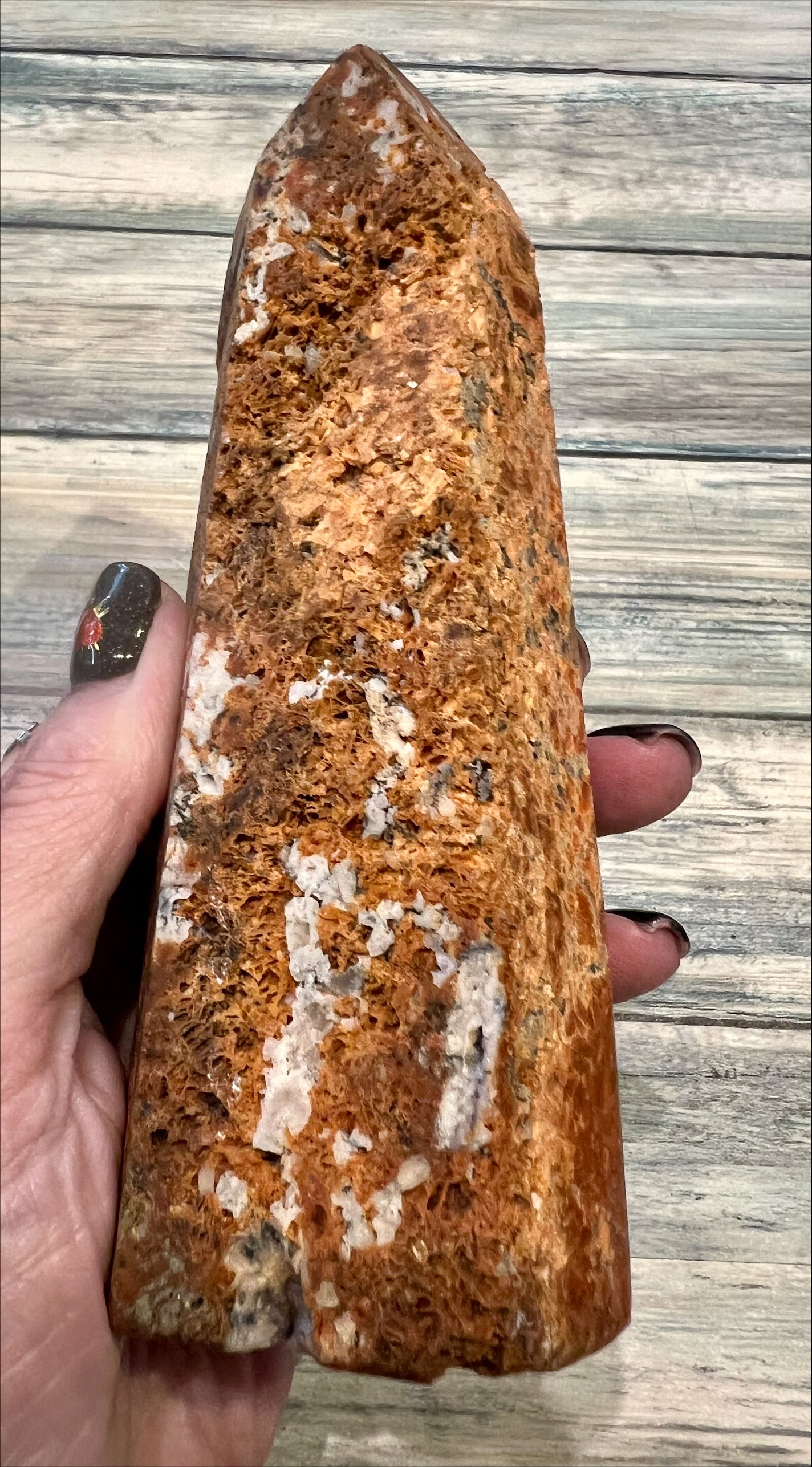 Tower - Apatite and Chalcedony