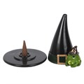 Witch Hat & Magic Toad Incense Cone Burner