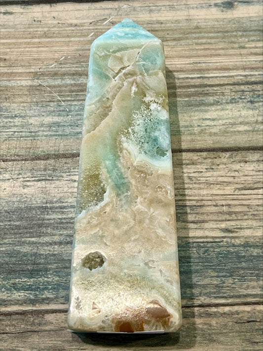 Caribbean Calcite Obalisk