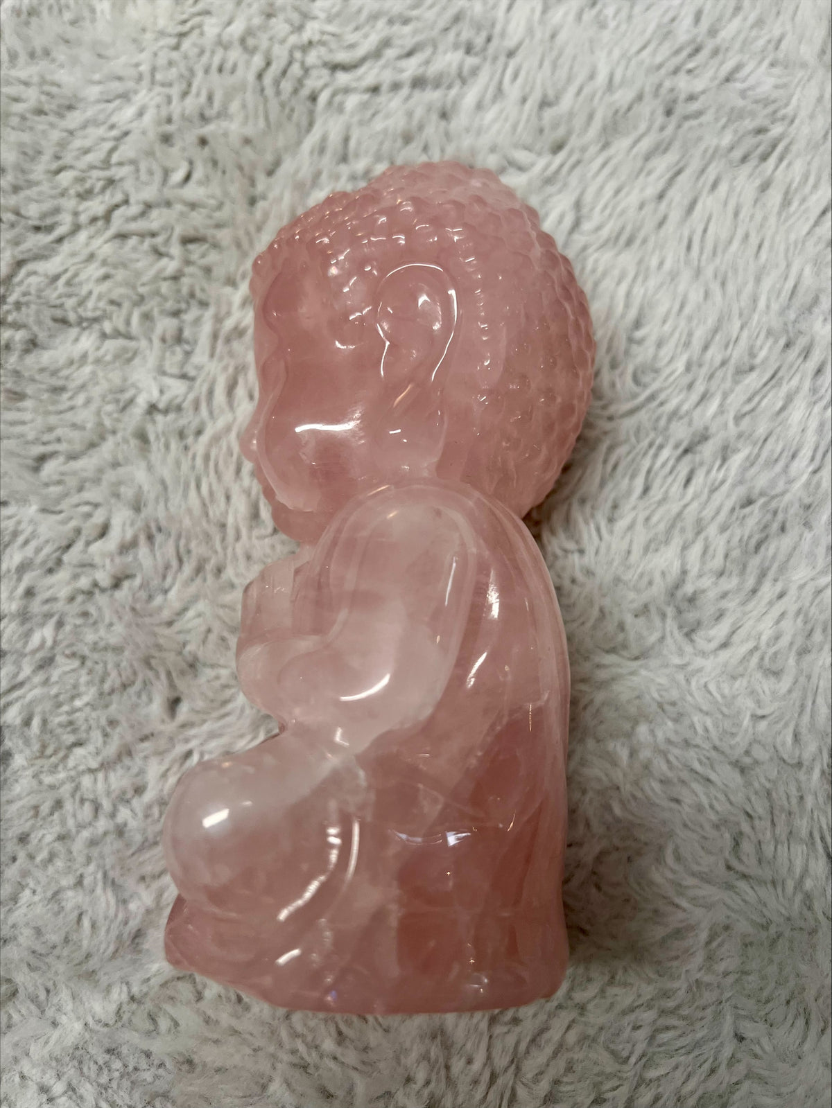 Rose Quartz Buddha