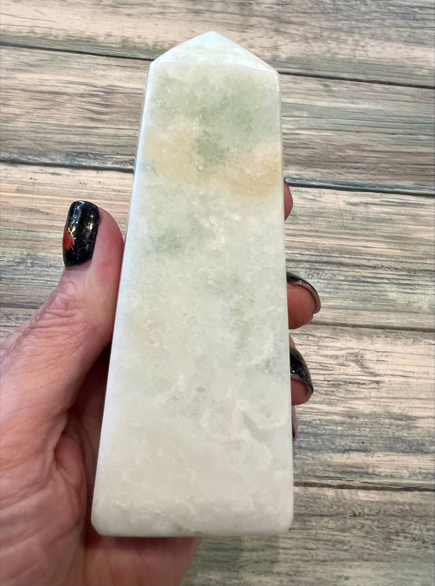 Point - Caribbean Calcite (Blue Aragonite)