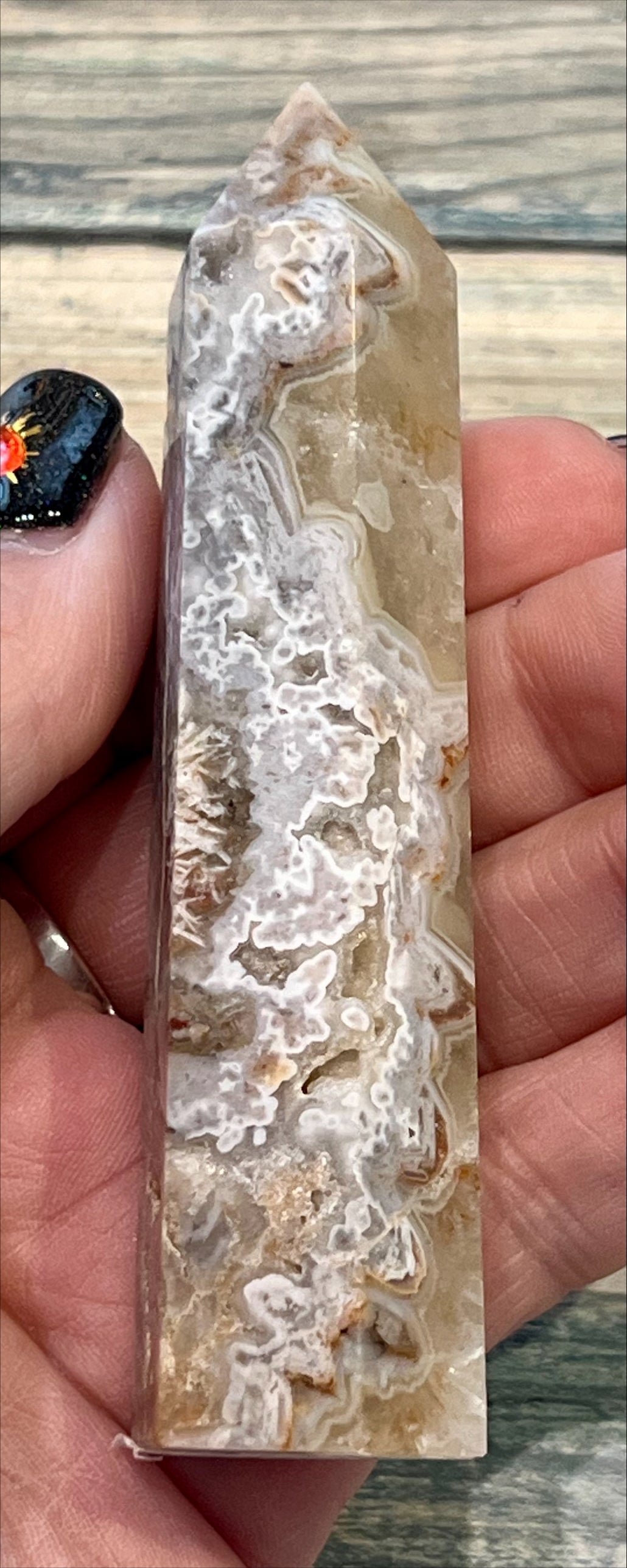 Tower - Flower Agate