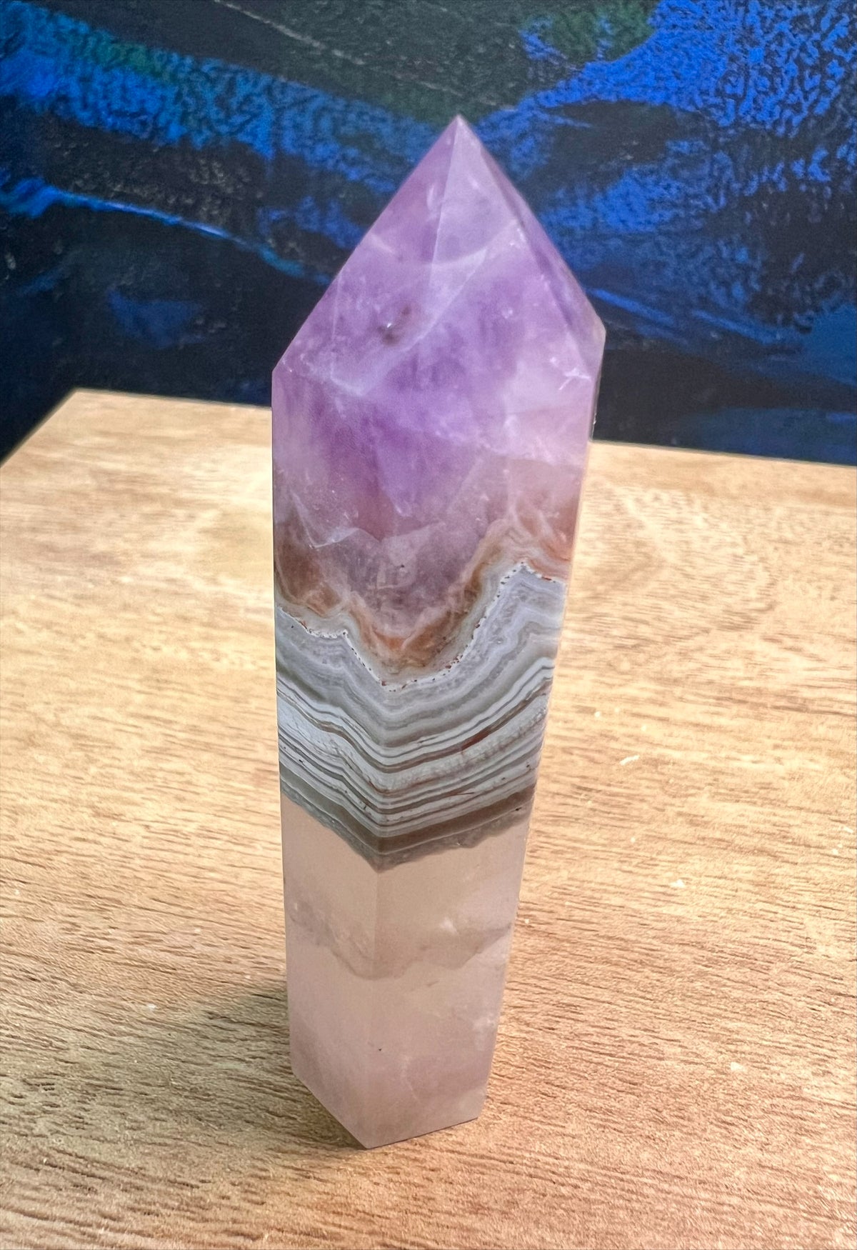Amethyst Jasper Point